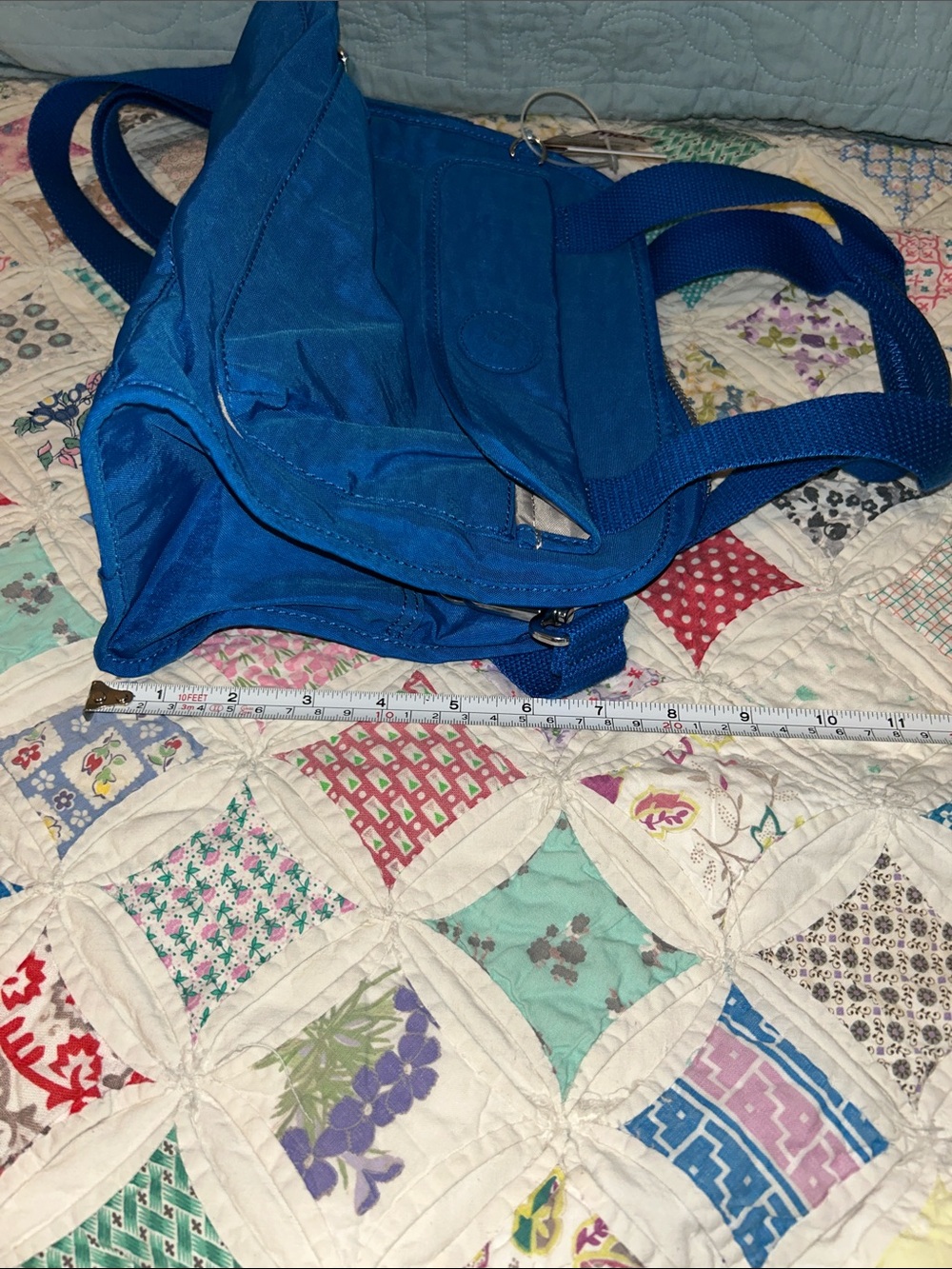 Kipling Star tote in French Blue NWT - Picture 6 of 7